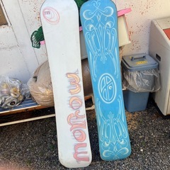 スノーボード　板　二枚セットの画像