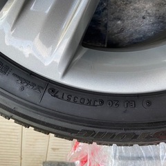 BMW純正アルミとブリザックスタッドレスタイヤの画像