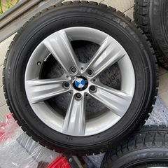 BMW純正アルミとブリザックスタッドレスタイヤの画像