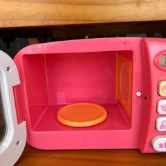 玩具　ままごと　レンジの画像
