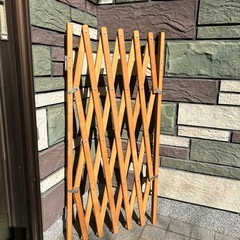 【外で使われても良さそう】　古いベビーフェンスの画像