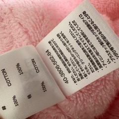 ミキハウス　バスローブの画像