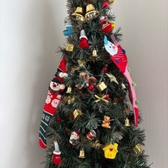 無料 クリスマスツリー(飾り付き)差し上げますの画像