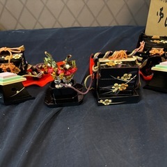 雛人形、宮内庁御用達　吉徳大光特選　親王飾り、お道具一式付　無料で差し上げますの画像