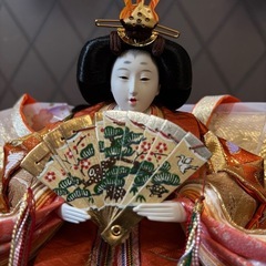 雛人形、宮内庁御用達　吉徳大光特選　親王飾り、お道具一式付　無料で差し上げますの画像