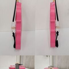 ピンク バイオリン 4/4 ハードケース付き VANGOA W-4◆買取帝国 朝霞店の画像