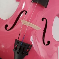 ピンク バイオリン 4/4 ハードケース付き VANGOA W-4◆買取帝国 朝霞店の画像
