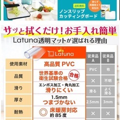 【受渡者決定】クリアマット240×180の画像