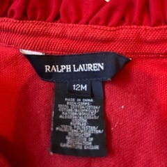 ラルフローレン　ロンパース付きベビー服の画像