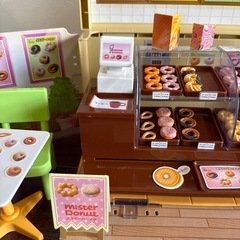 リカちゃん　ドーナツいっぱい♡ ミスタードーナツショップ
の画像