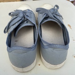 【現状品】靴 25cm   水色の画像