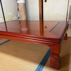 和風座卓の画像