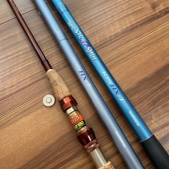 釣竿3本＋ケースセット の画像