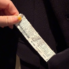 ZARA woman ロング丈ダブルブレストコートの画像