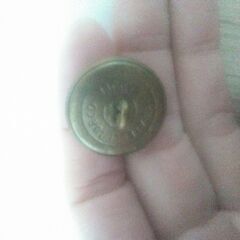 イタリア　ミリタリー　アンティーク　ヴィンテージ　メタル　ボタンの画像