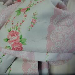 花柄　カーテンの画像