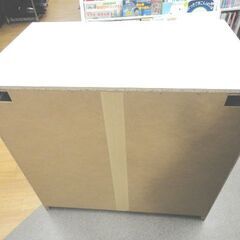 ① IKEA MALM 3段チェスト 幅80cm ホワイト タンス 箪笥 衣類収納 マルム イケア 札幌 西岡店の画像