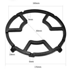 ガスバーナープレート ガスコンロアダプターの画像