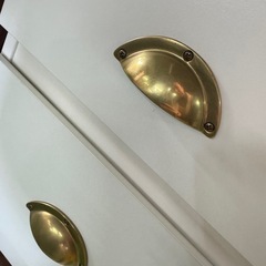 【お取引終了】白くて取っ手がかわいい収納ラック（商品番号14541）の画像