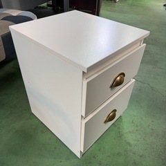 【お取引終了】白くて取っ手がかわいい収納ラック（商品番号14541）の画像