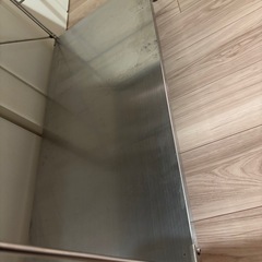 【引取限定】無印　ステンレスユニットシェルフ　ステンレス棚セット　ワイド　小の画像
