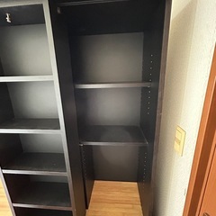 スライド式本棚をお譲りいたします。の画像