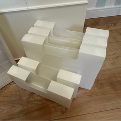 ニトリ　カラーボックス収納・コレクションケース・袋収納・その他　13点まとめ売りの画像