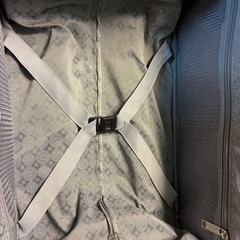 小型スーツケース　グレーの画像