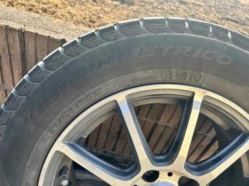15インチ 195/65R15 スタッドレスタイヤ＆アルミホイールセット4本