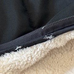 ベビーゼン ベビーカー フットマフ ブラック 袋付の画像