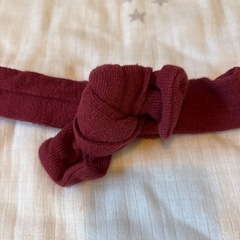 ヘアバンド付きロンパースの画像