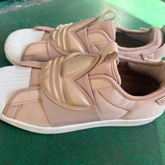 美品adidasスニーカー24.0cmの画像