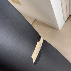 ヨガマット　厚め12mm くろ黒の画像