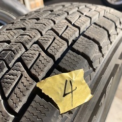 ジムニー用　175/80/r16 ダンロップ SJ8 履き潰し用の画像