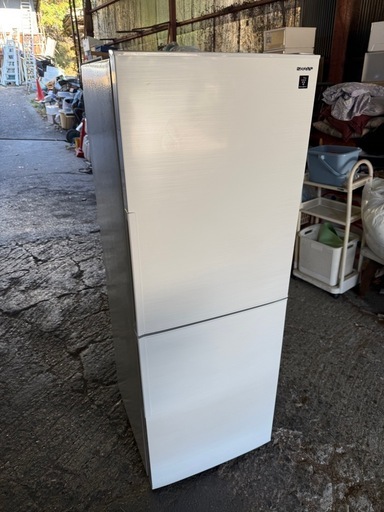 冷蔵庫 ホワイト系 SJ-PD28G-W [280L /2ドア /右開きタイプ] [冷凍室 125L]