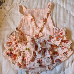 Mud pie ヘアバンド付きロンパースの画像