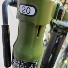 ✨美品✨20インチ6段ギヤ折りたたみ自転車の画像