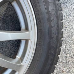 195/65  R15   DUNLOP WINTERMAXX スタッドレス　VOXYなどにの画像
