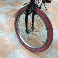＼家具＊家電のお店／【ｼﾞｬﾝｸﾞﾙｼﾞｬﾝｸﾞﾙ石川金沢店】 子供用自転車 ピンク/白 20インチ の画像