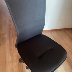 オフィスチェア  黒　椅子　5本足　 の画像