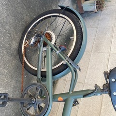 20インチ切替付きミニ自転車の画像
