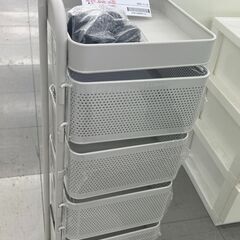 ★リユースのサカイ千葉中央店★  キッチンワゴン グレー H88×D26×W26 クリーニング済み TC5396の画像