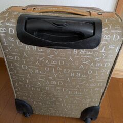 使わなくなった旅行用のバッグの画像