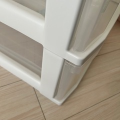 収納ボックス　クローゼットチェスト　透明ケースの画像