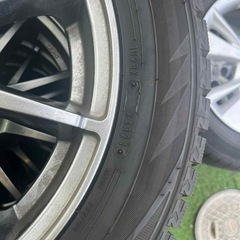 205/55r16 91Qプリウス30、５０用ダンロップほぼ新品スタッドレスタイヤとホイール4本の画像