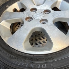 スズキ 純正 ホイール ４本 スタッドレス 14インチ ワゴンR　の画像