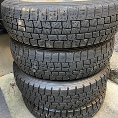 スズキ 純正 ホイール ４本 スタッドレス 14インチ ワゴンR　の画像