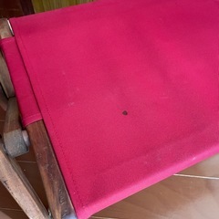 焚き火チェア　ニトリ廃盤品　キャンプ　折りたたみ　ローチェアの画像