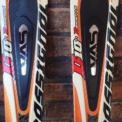 【格安】スキー板&ビンディング(ROSSIGNOL)&ストック(HART)&スキーカバーの画像