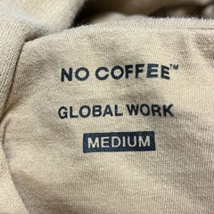 NO COFFEE GLOVAL WORK パーカーの画像